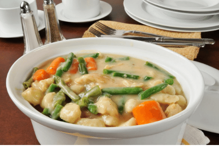 Can you freeze chicken and dumplings cooked in a crock pot?